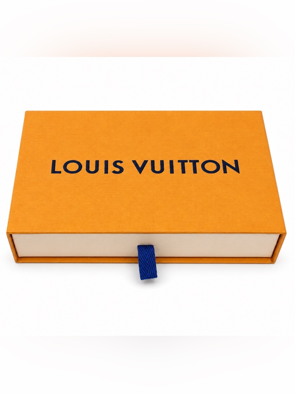 Louis Vuitton Authentic Empty Box with Blue Ribbon 8x5.5”
